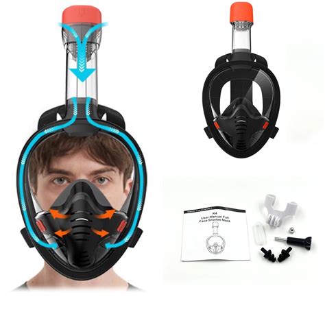 M Scara De Buceo De Cara Completa Para Hombres Y Mujeres M Scara De