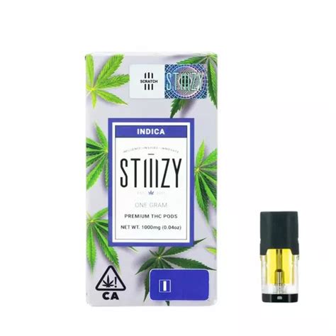 Stiiizy King Louis Xiii Indica Vape Pod 1g Herb