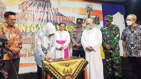 Resmi Gereja Santo Yohanes Rasul Karanganyar Jadi Paroki Radar