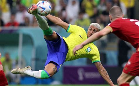 Video Así fue el gol de Richarlison en el Brasil contra Serbia El