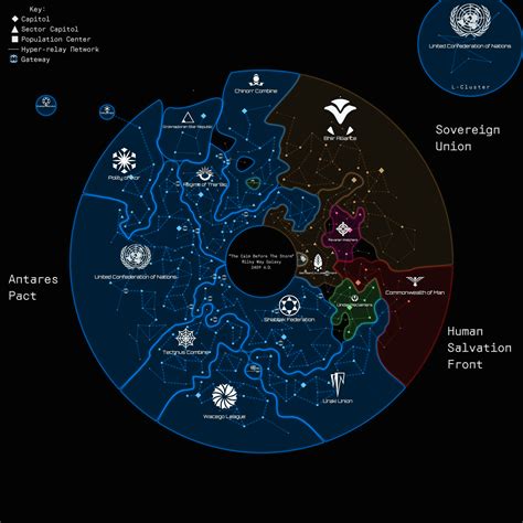 The Galaxy Before The War In Heaven My Recent Game Rstellaris