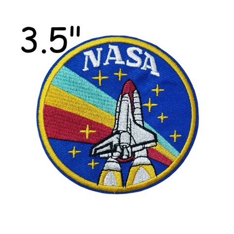 Space Shuttle Stars Astronaut Patch Embroidered Iron Onsew On Etsy