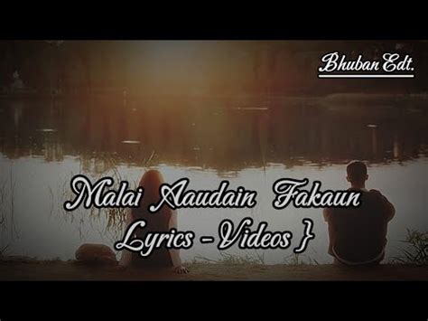 Malai aaudain fakaun || Kasari || Nepali Lyrics#Nepali Cover. Sanga# ...