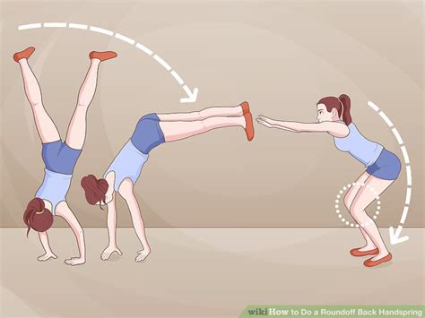 How To Do A Roundoff Back Handspring Steps With Pictures