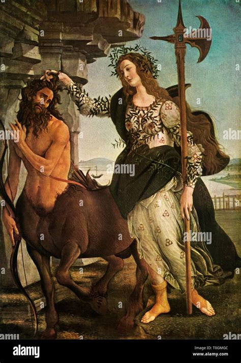 Tubería Coca Fracción sandro botticelli palas y el centauro