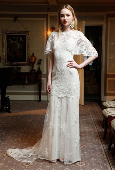 Claire Pettibone Bridal Spring Wedding Dress Inspiration