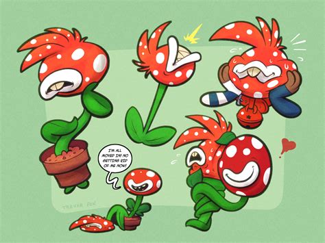 Piranha Plant Trevor By Trevor Fox On Deviantart