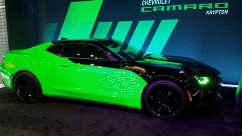 Camaro Krypton Features Electroluminescent Paint Lumilor Td Customs