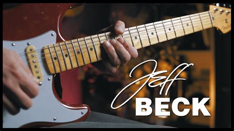 JEFF BECK - Cause We've Ended As Lovers - Guitar Cover 🎸 Chords - Chordify