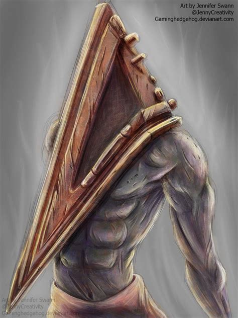 Speedish Art On Deviantart Pyramid Head Art