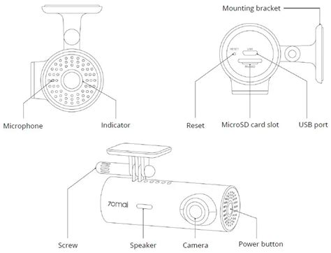 70mai Dash Cam M300 Car Camera User Manual