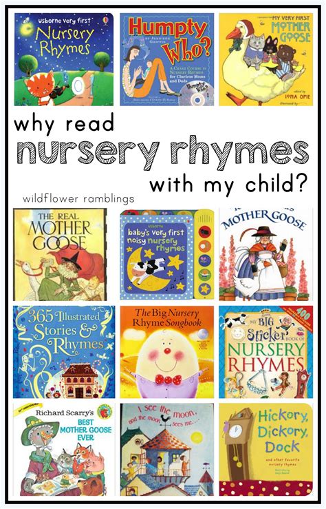 Why read nursery rhymes with my child? - Wildflower Ramblings