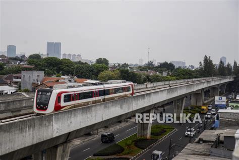 Lrt Jakarta Rute Jis Tidak Akan Dibangun Tahun 2023 Republika Online