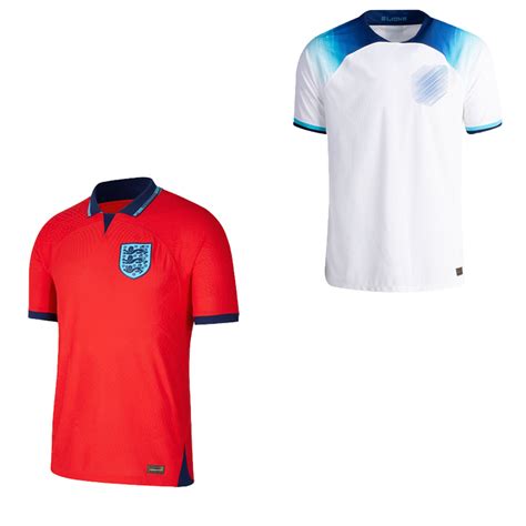 2022 World Cups Fan Version Home And Away England Soccer Jersey Soccer