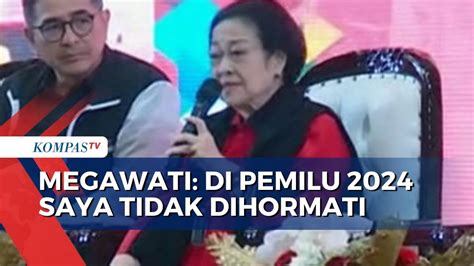 Megawati Di Hadapan Relawan Ganjar Mahfud Di Pemilu Saya Tidak