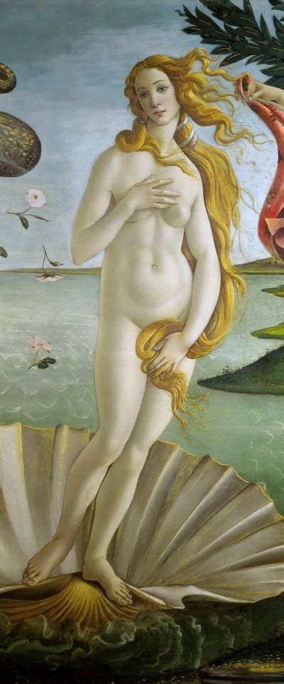 El nacimiento de Venus detalle Sandro Botticelli Análisis del Cuadro