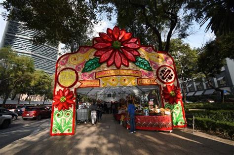 Dónde Ir Cdmx Festival De La Nochebuena 2023 En Paseo De La Reforma