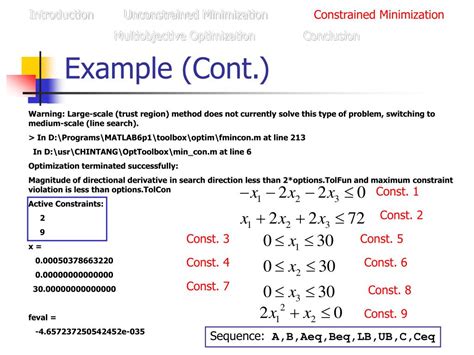 PPT - MATLAB Optimization Toolbox PowerPoint Presentation, free ...