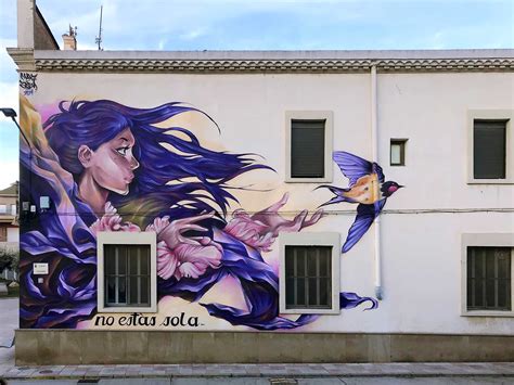 Graffiti Mural Contra De La Violencia De Género El Arte Urbano