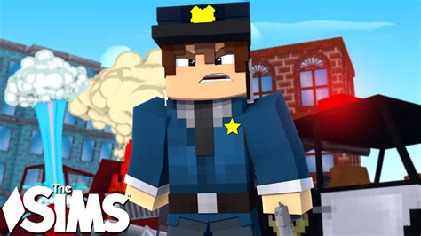 Minecraft Virei Policial No Craft Sims 13 ‹ Bruninho › Youtube