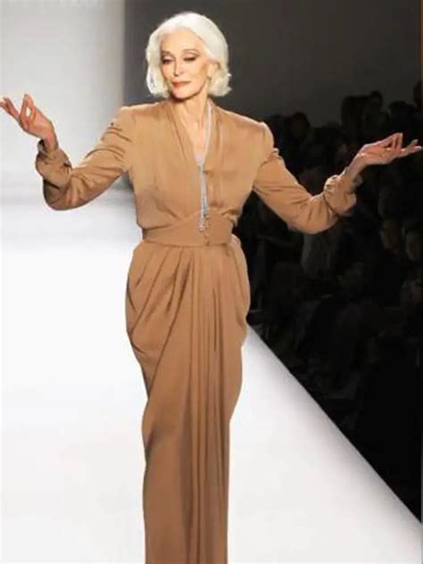 Galerie Carmen Dell Orefice St Le Aktivn Modelka Kter Si