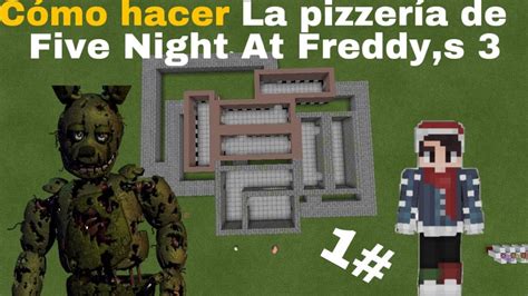 Como Hacer La Pizzeria De Five Nights At Freddy S 3 En MINECRAFT