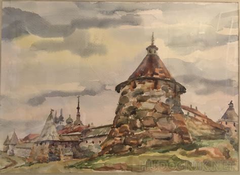 Картина Соловецкий монастырь. Размеры: 33x24, Год: 2001, Цена: 15000 ...