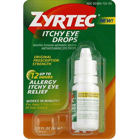 Zyrtec Eye Drops Itchy Health And Personal Care Edwards Food Giant