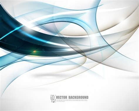 Abstract Curves Background Template Modern Dynamic Design Vectors