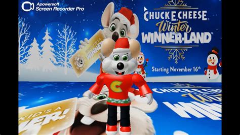 Chuck E Cheese Winter Wonder Dance Youtube