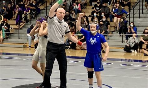 Audrey Jimenez Makes History As Sunnysides First Girls State Wrestling