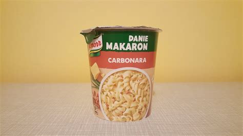 QUBEŁ ZUPKI 15 Knorr Danie Makaron Carbonara YouTube