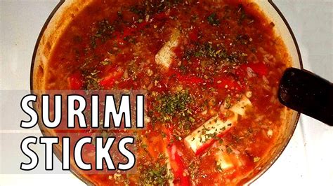 Surimi Sticks Recipe Youtube