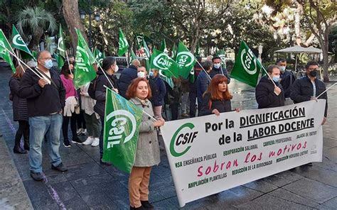 Csif Crece Y Logra Ser La Fuerza Mayoritaria Entre El Profesorado De La