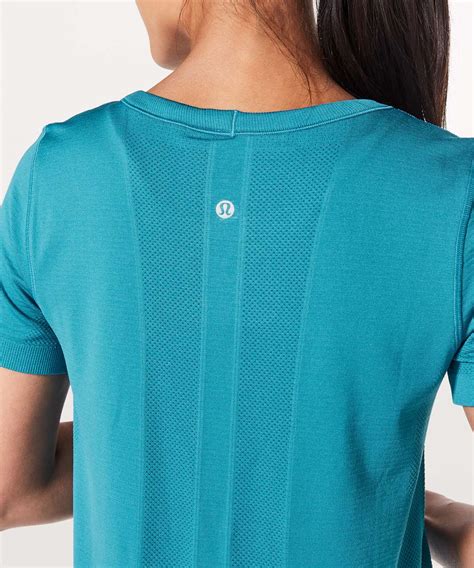 Lululemon Swiftly Tech Short Sleeve Breeze Relaxed Fit Teal Blue