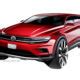 Volkswagen Tiguan Allspace Design Sketch Car Body Design