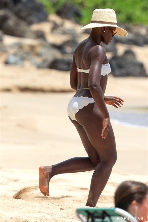 Lupita Nyong O In A Bikini In Hawaii Pictures Popsugar Celebrity