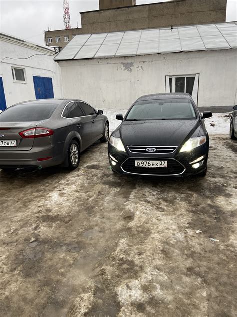 Би лед линзы на Форд Мондео 4 Ford Mondeo IV 2 3 л 2014 года