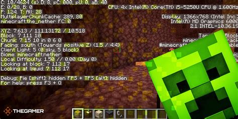 Para qué sirve la pantalla de depuración en Minecraft Guías y Juegos