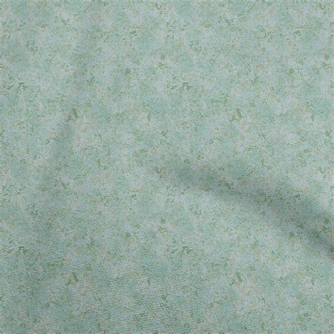 OneOone Cotton Silk Dark Teal Green Fabric Texture Fabric For Sewing