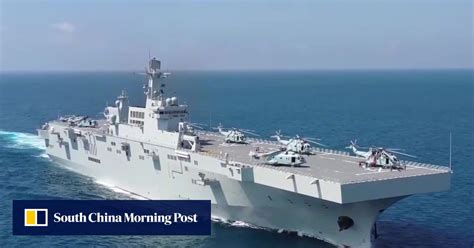 Chinas Most Advanced Amphibious Assault Ship Expected To Be Deployed In Disputed South China