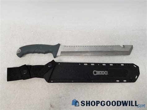 Camillus Carnivore X Survival Machete Knife With Plastic Sheath