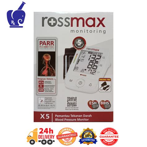 Rossmax Blood Pressure Monitor X5 5 Years Warranty Lazada