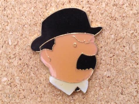 Vintage Herg Tintin Pins Tintin Snowy Captain Had Gem