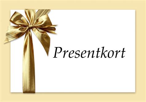 Presentkort Jgs Trading