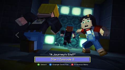 The New Tim Minecraft Story Mode S1 E8 A Journey S End Youtube