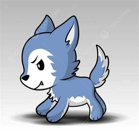 Vector De Dibujos Animados Lindo Lobo Png Dibujos Im Genes