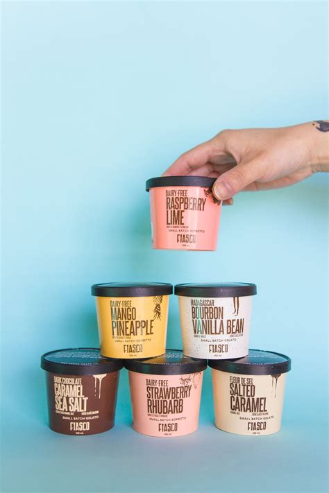 Get Your Gelato On The Go With Fiasco Ice Cream Packaging Ice Cream