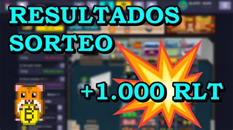 Resultado Del Sorteo De 1 000 RLT Rollercoin YouTube