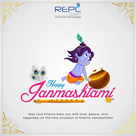 Happy Janmashtami Happy Janmashtami Janmashtami Wishes Krishnas Flute